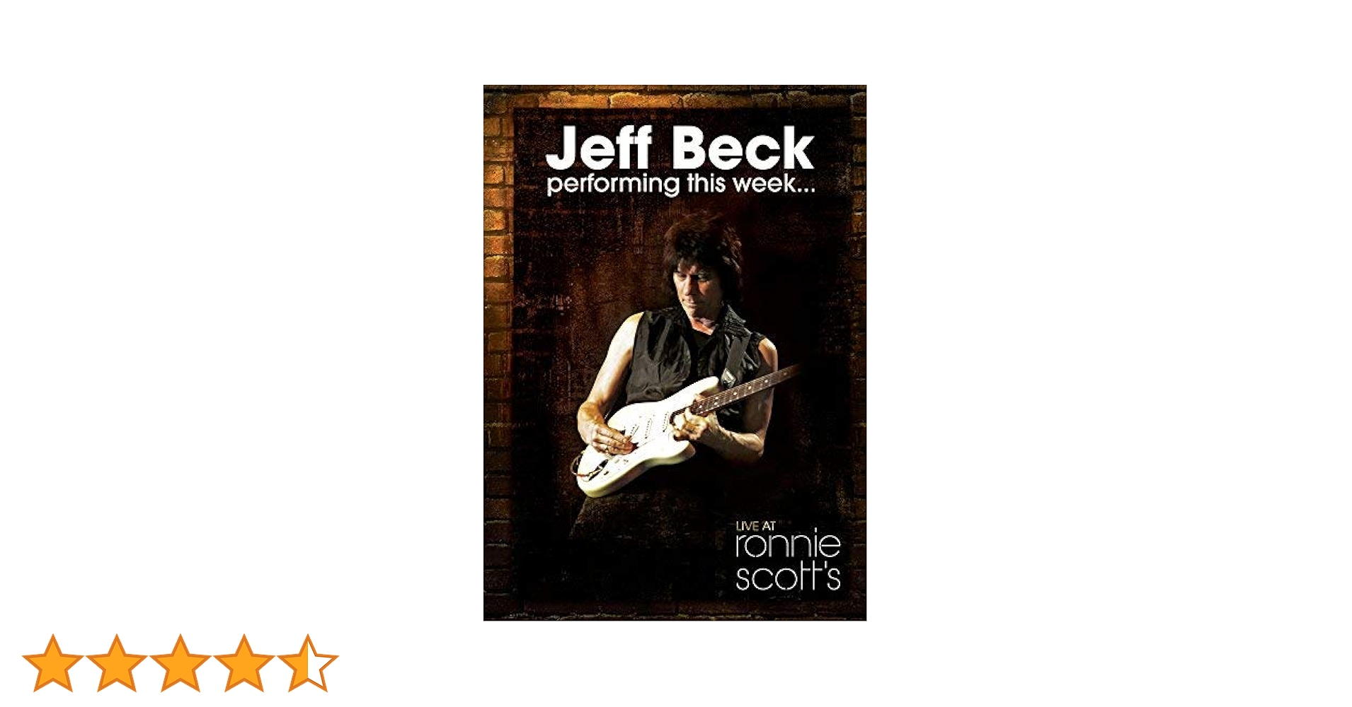 ジェフ・ベック?ライヴ・アット・ロニー・スコッツ・クラブ Jeff Beck / ライヴ・アット・ロニー・スコッツ・クラブ（日本語